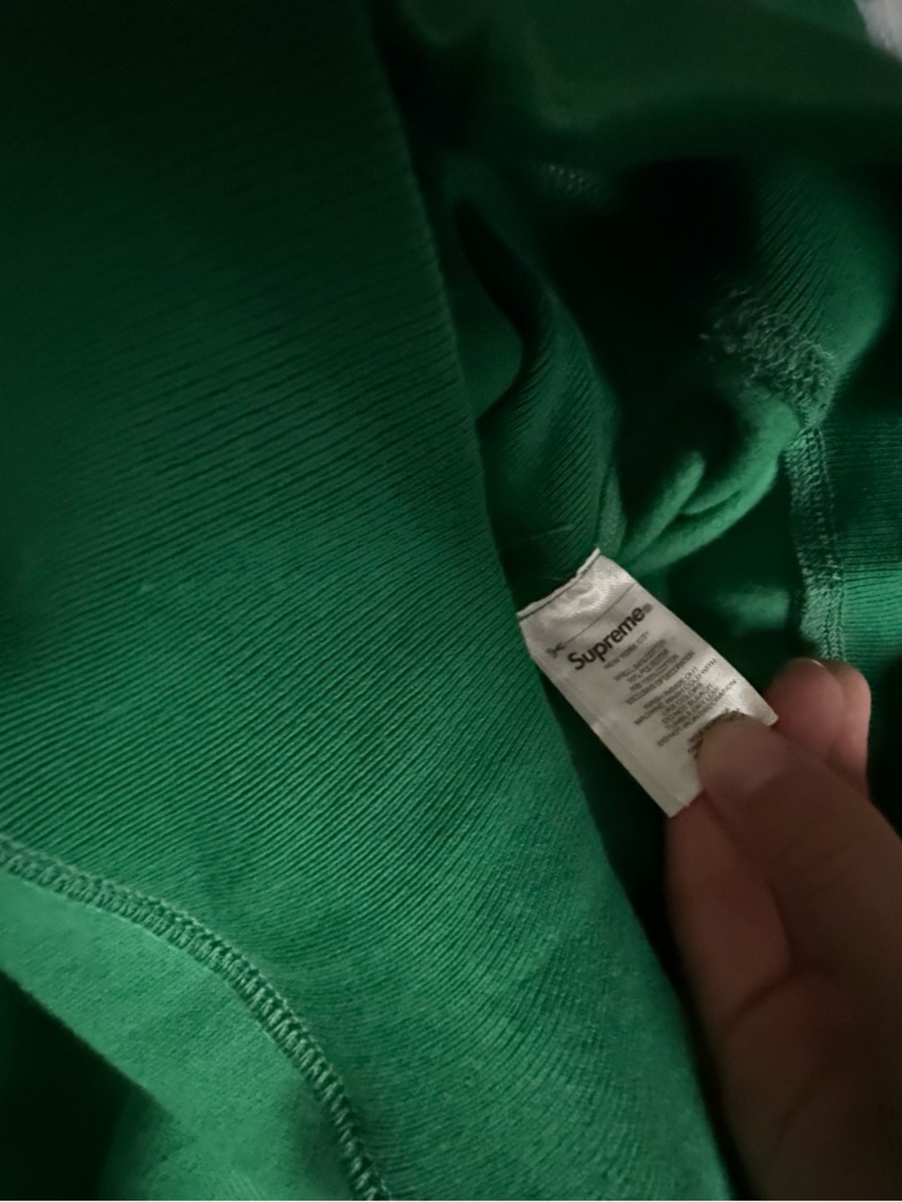 Supreme fw24 Green Hoodie / VNDS - Picture 6 of 7